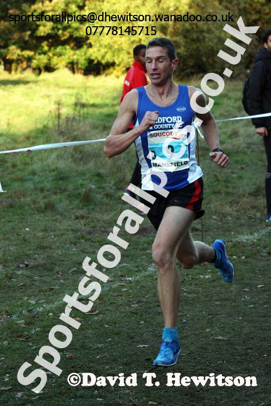 Senior men, 2016 National Cross Country Relays, Berry Hill Park, Mansfield. Photo: David T. Hewitson/Sports for All Pics